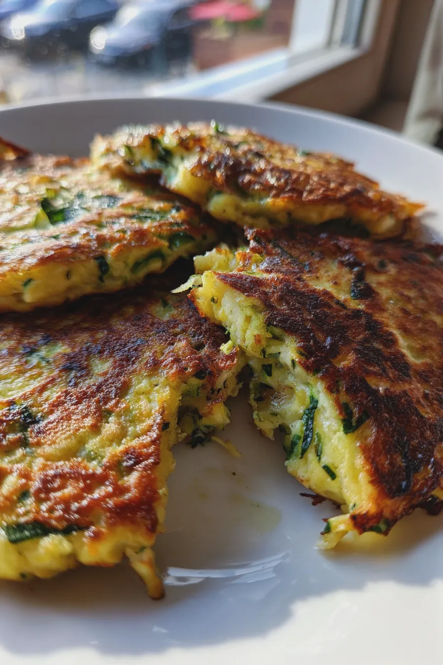 savory zucchini pancakes