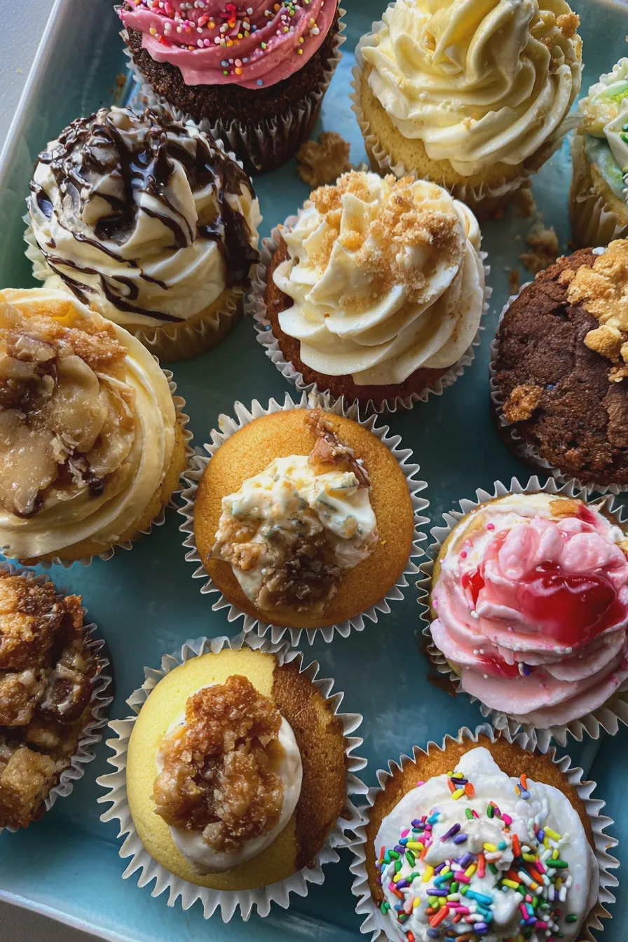 school birthday cupcakes