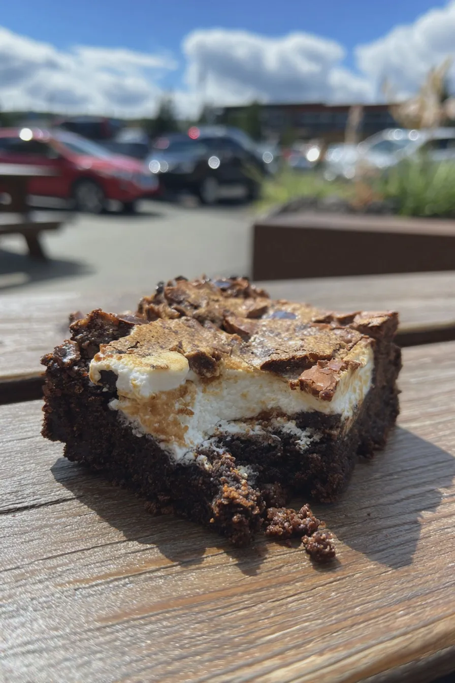 smores brownie
