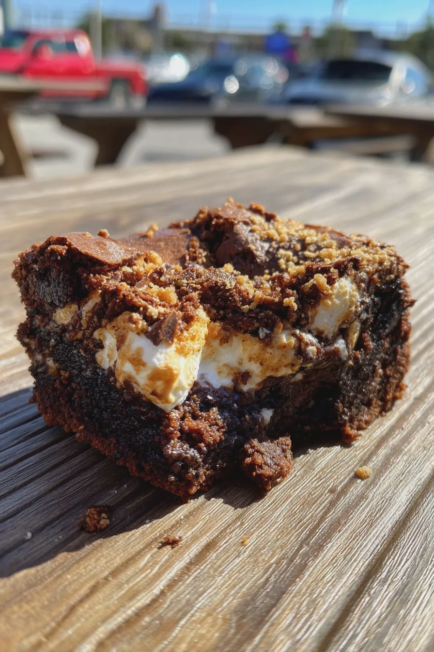 smores brownie