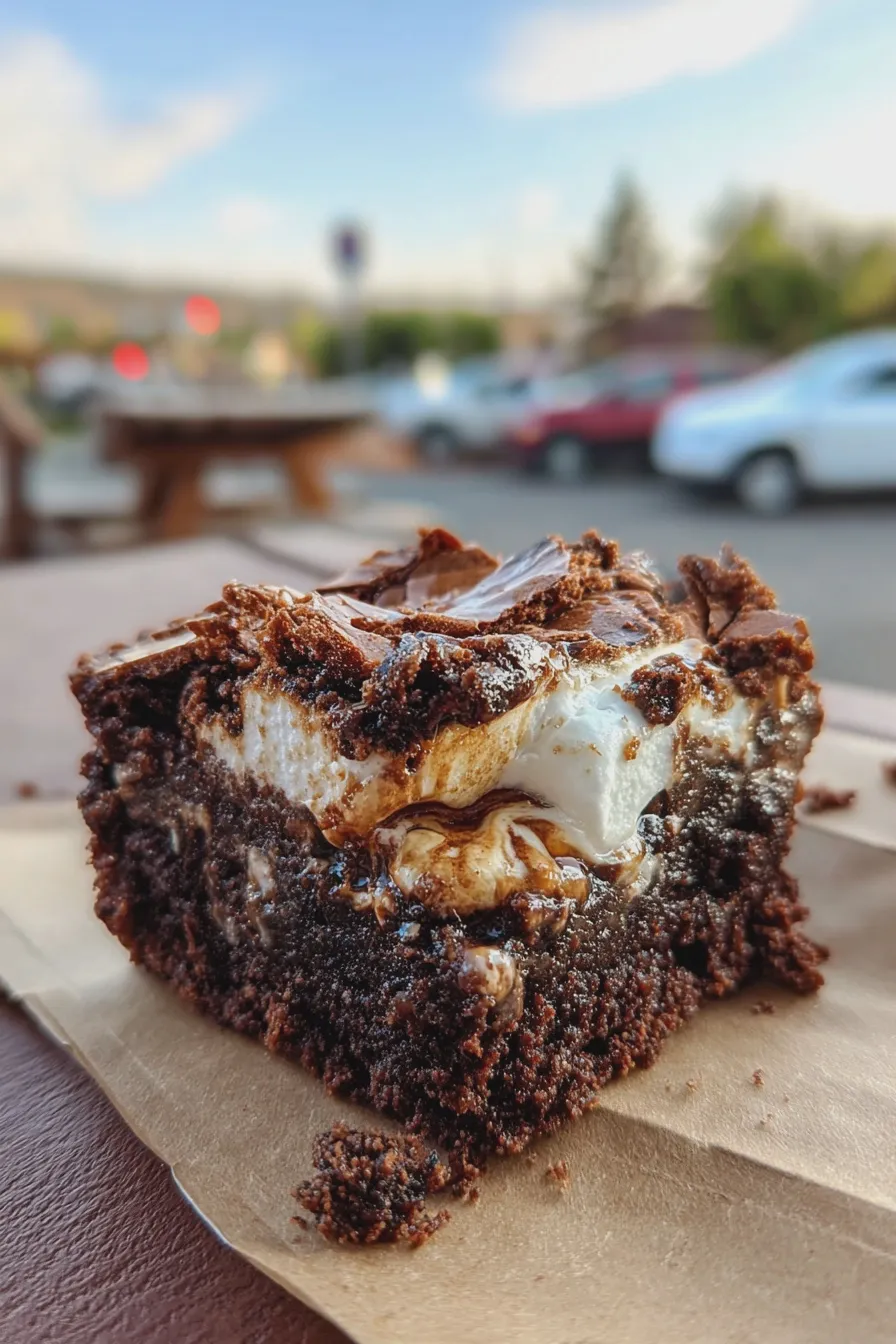 smores brownie