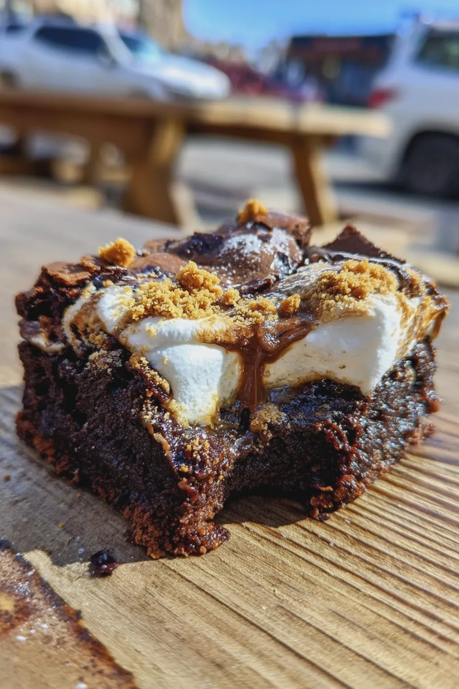 smores brownie