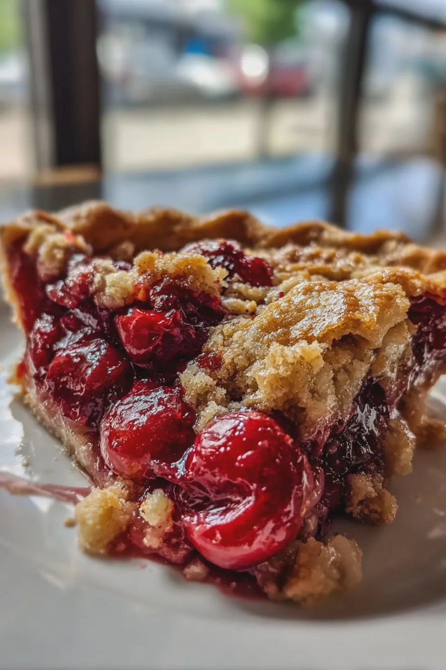 sour cherry pie