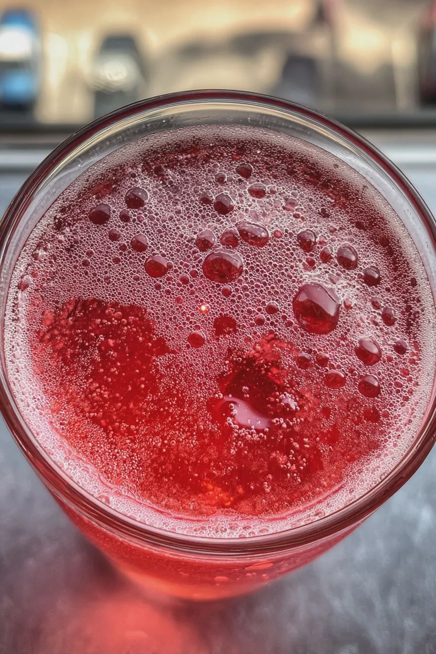 sparkling raspberry punch