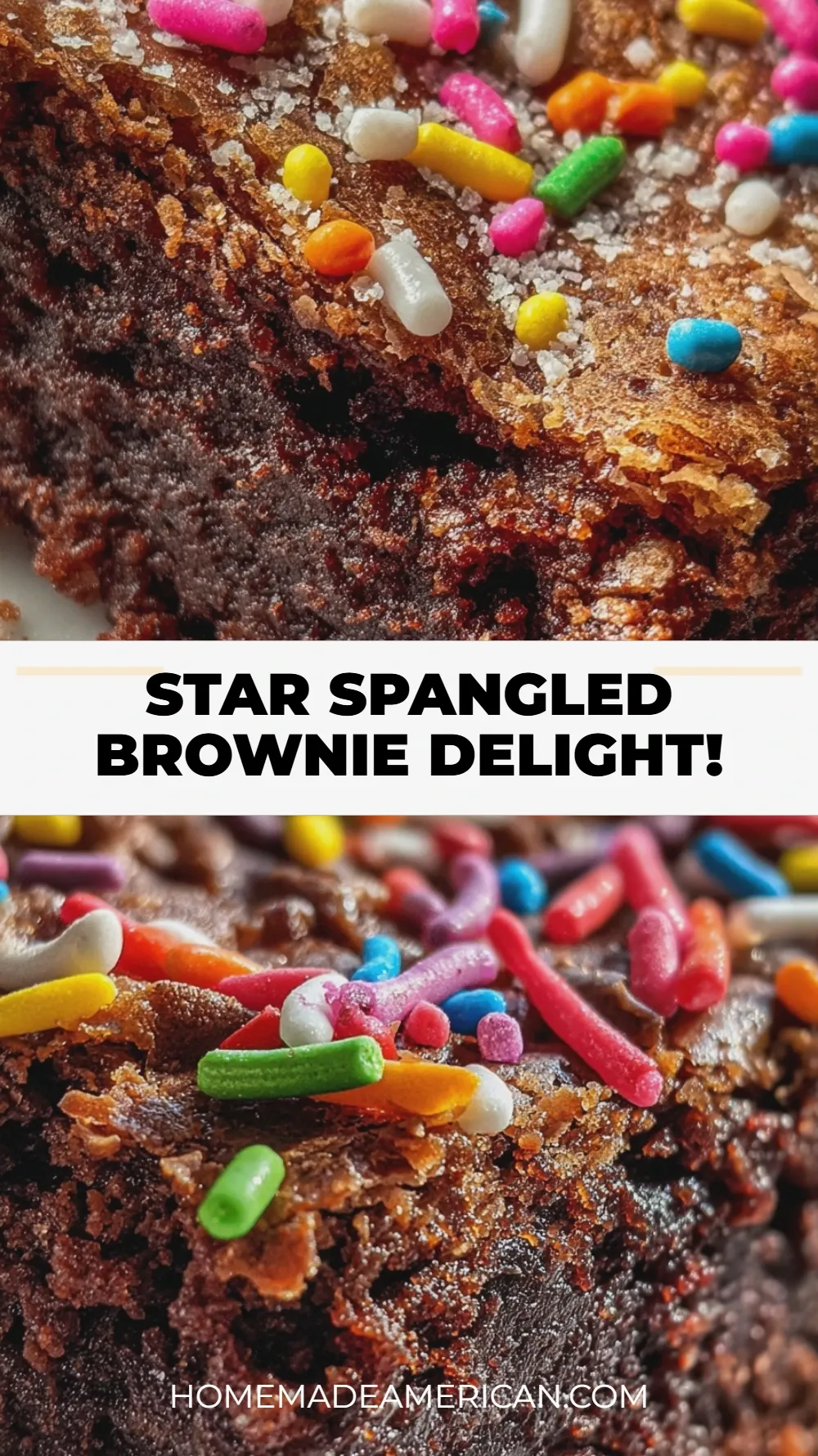 star spangled brownie