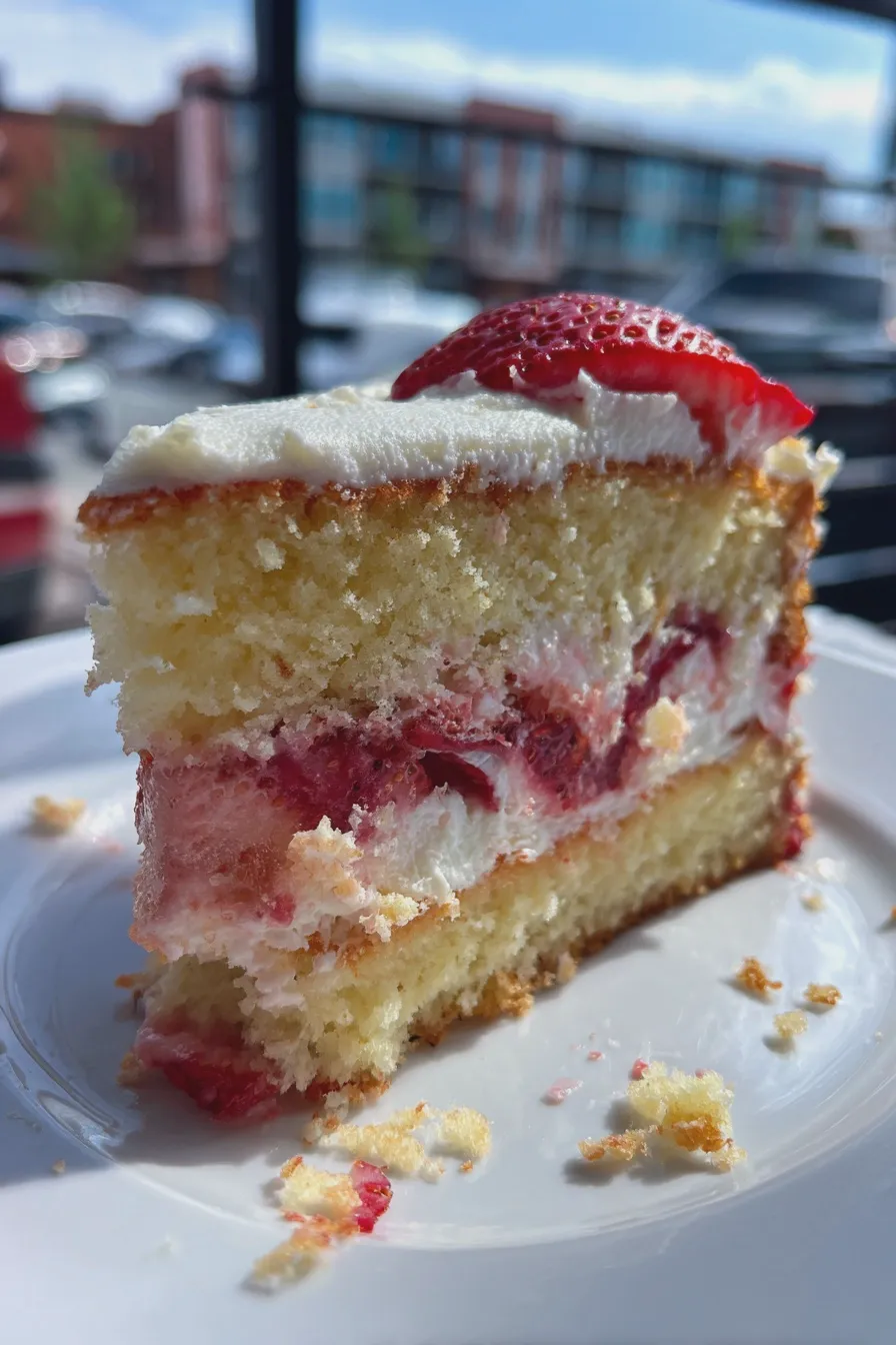 strawberry cake from scratch Recipe