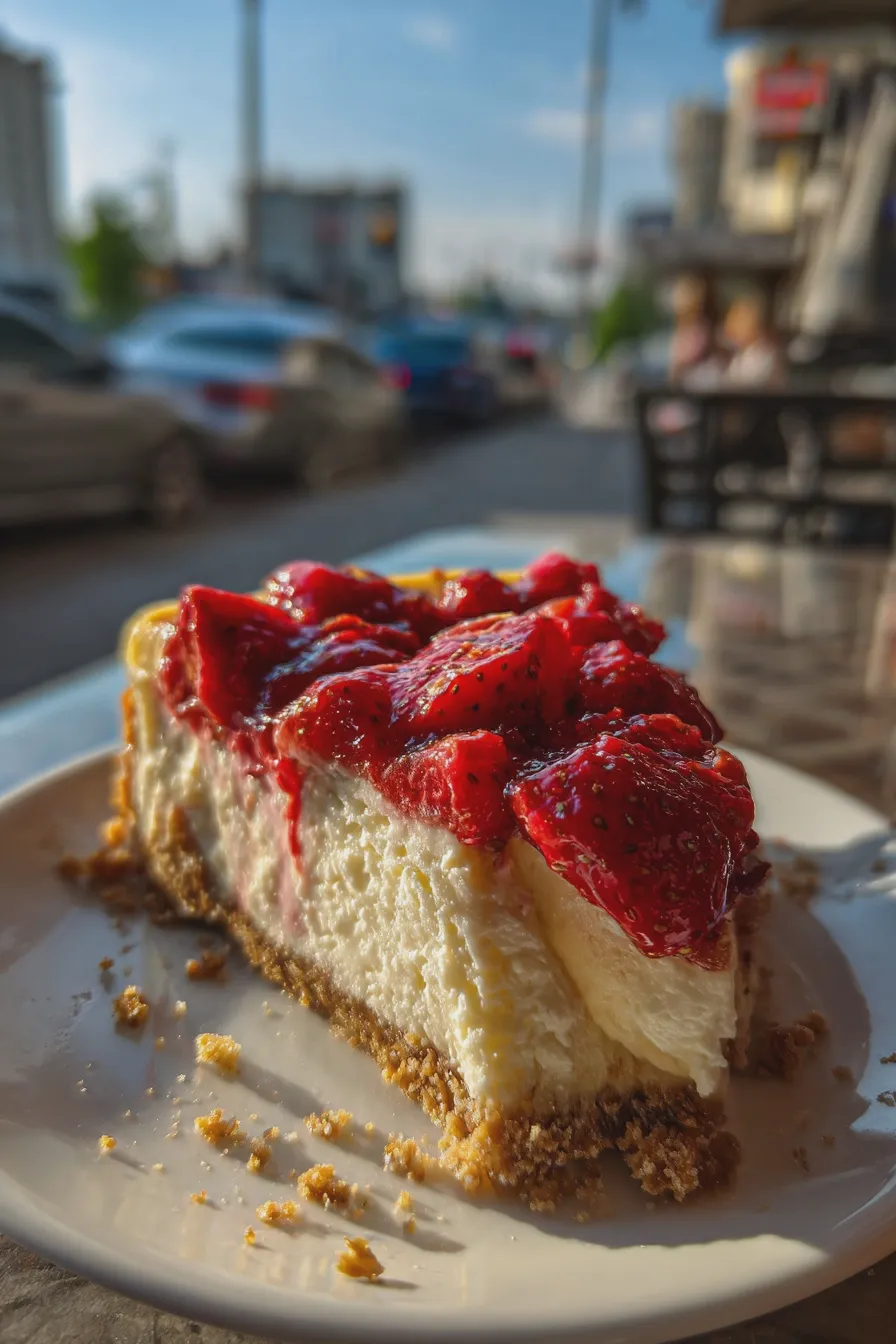 strawberry cheesecake