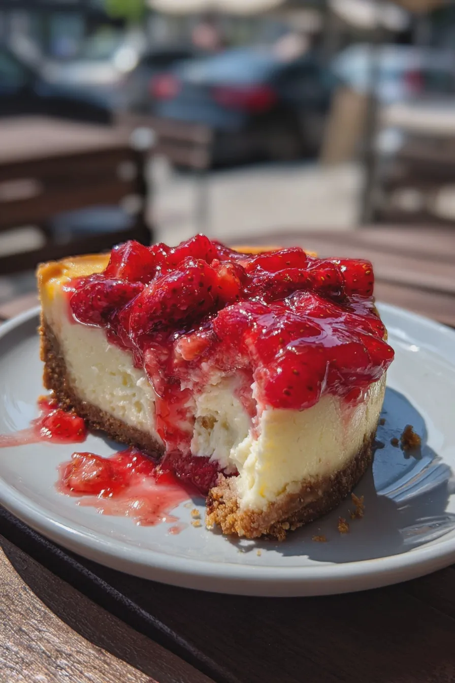 strawberry cheesecake