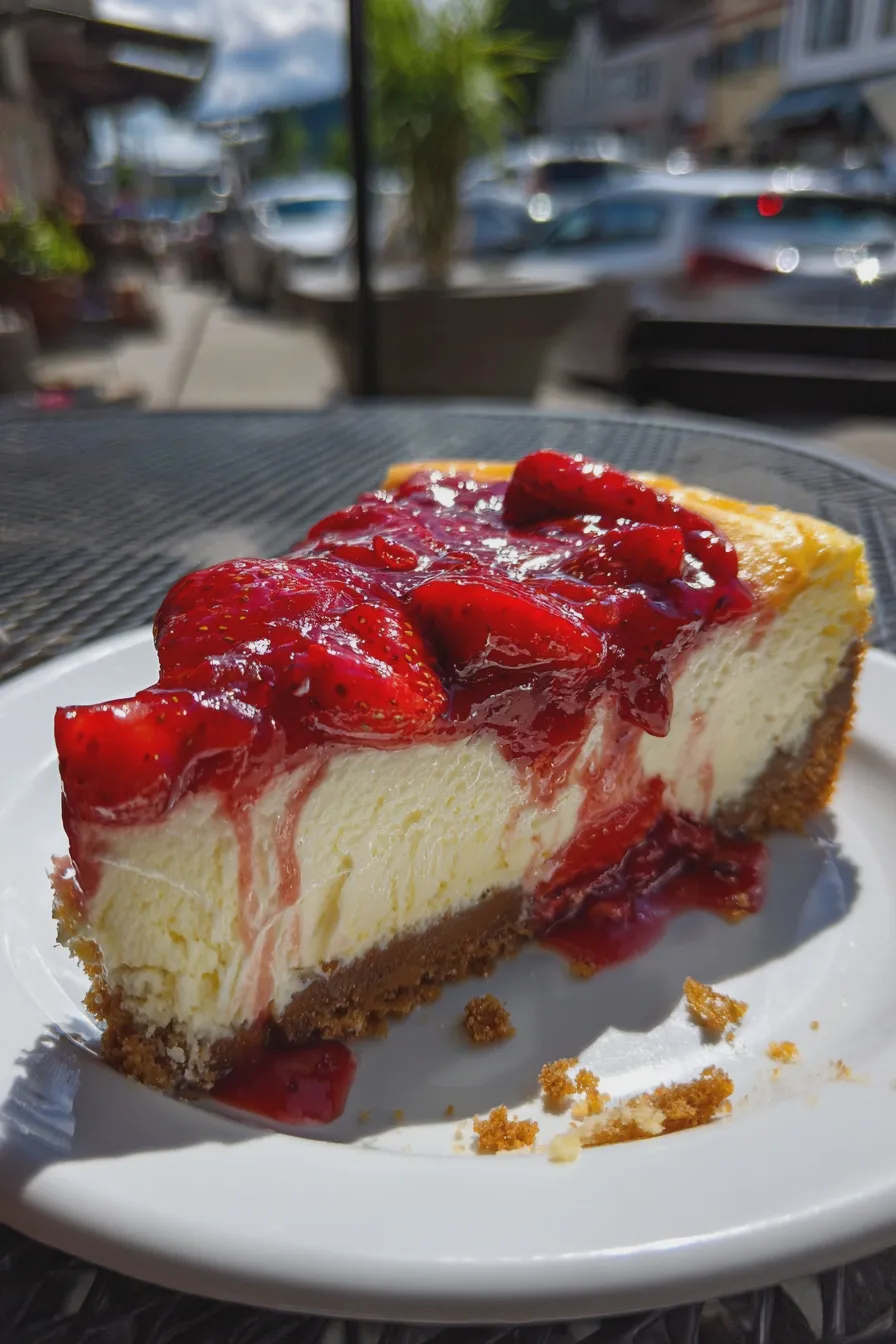 strawberry cheesecake