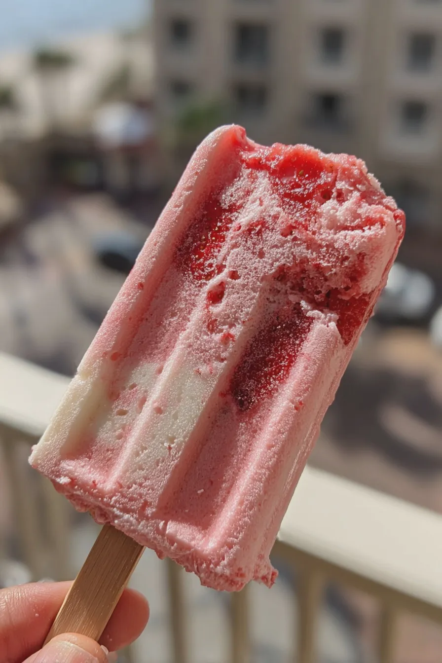 strawberry popsicle Recipe 2 strawberry popsicle