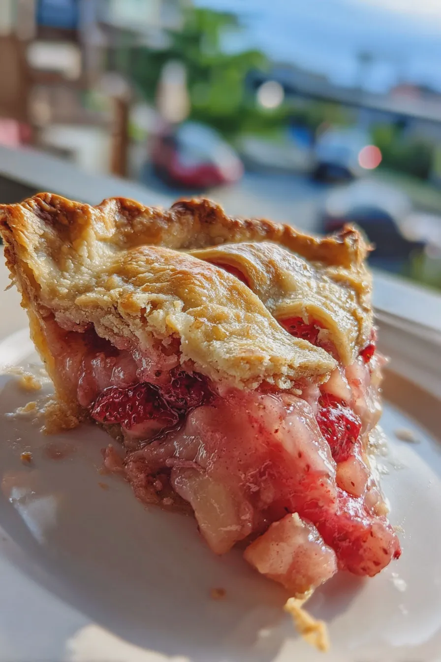 strawberry rhubarb pie Recipe