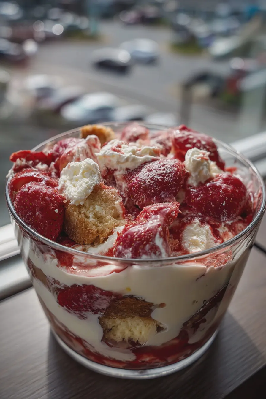strawberry trifle