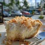 toasted coconut cream pie
