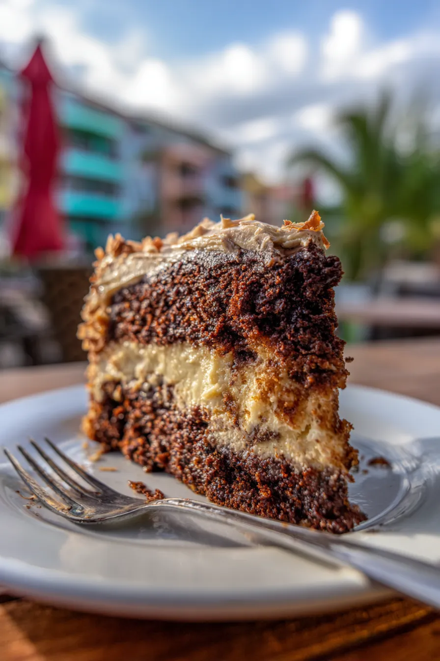 vegan german chocolate cake