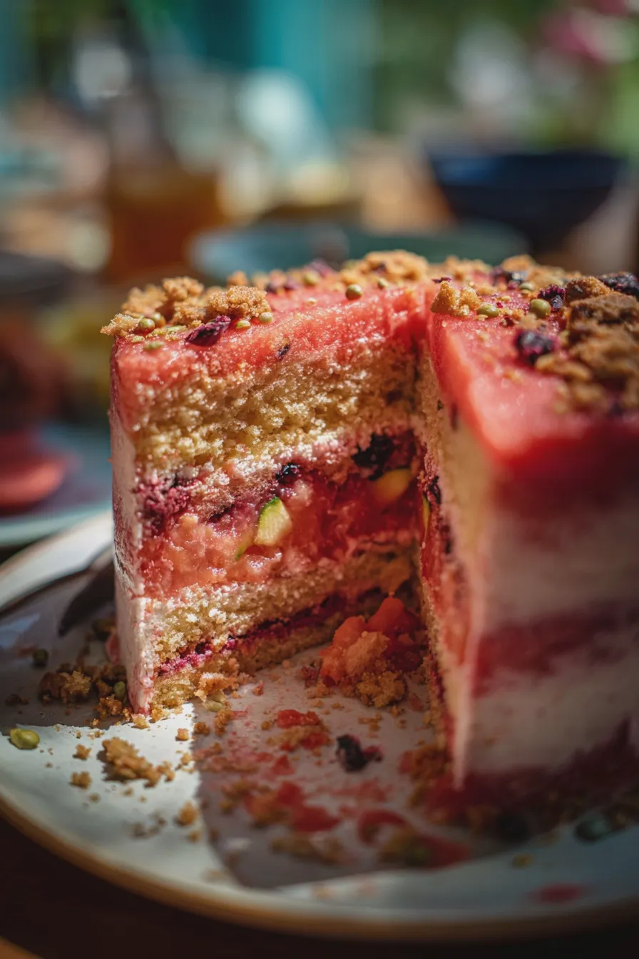 watermelon cake Recipe
