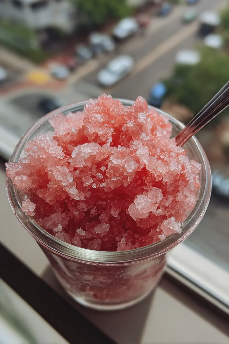 watermelon granita