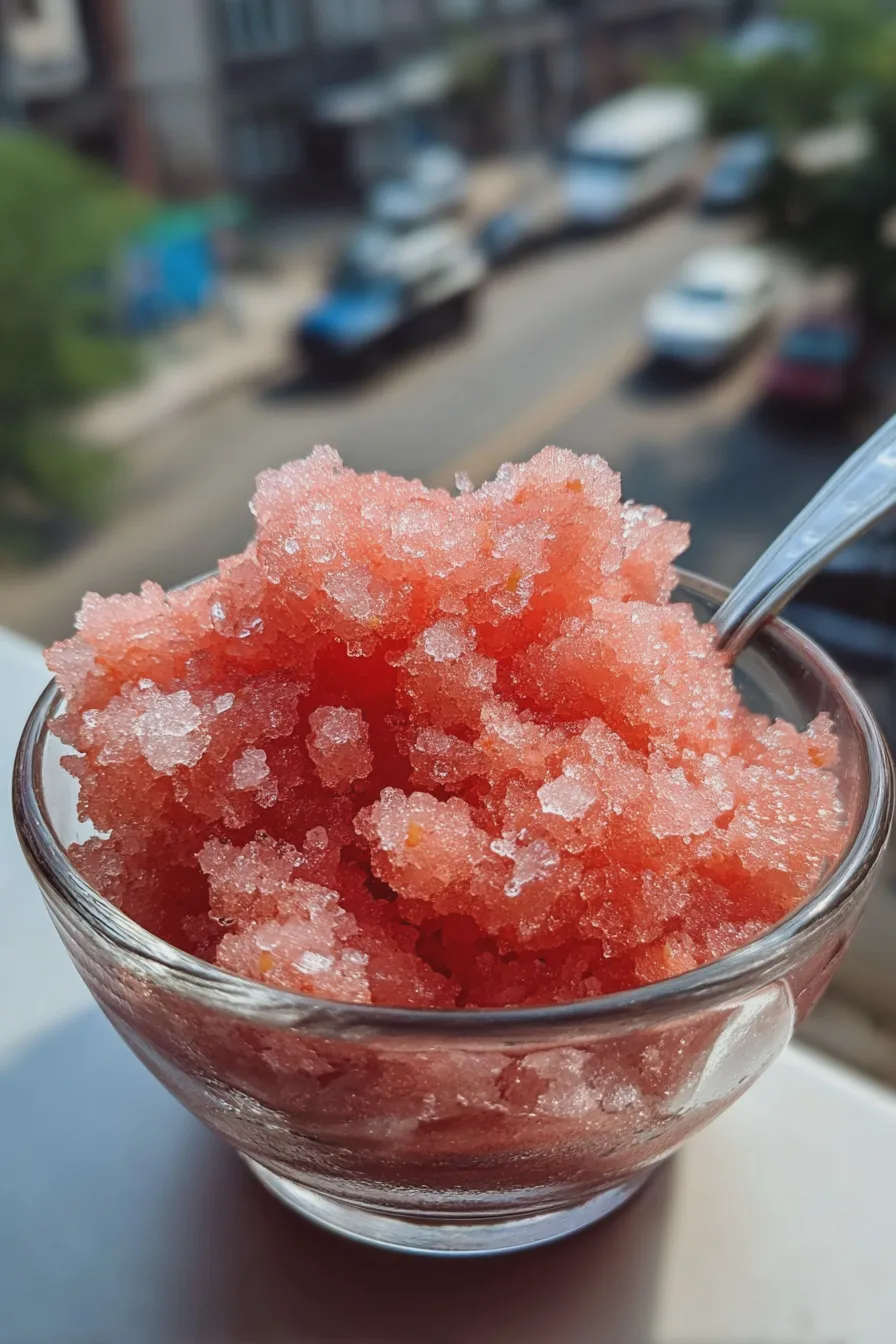 watermelon granita