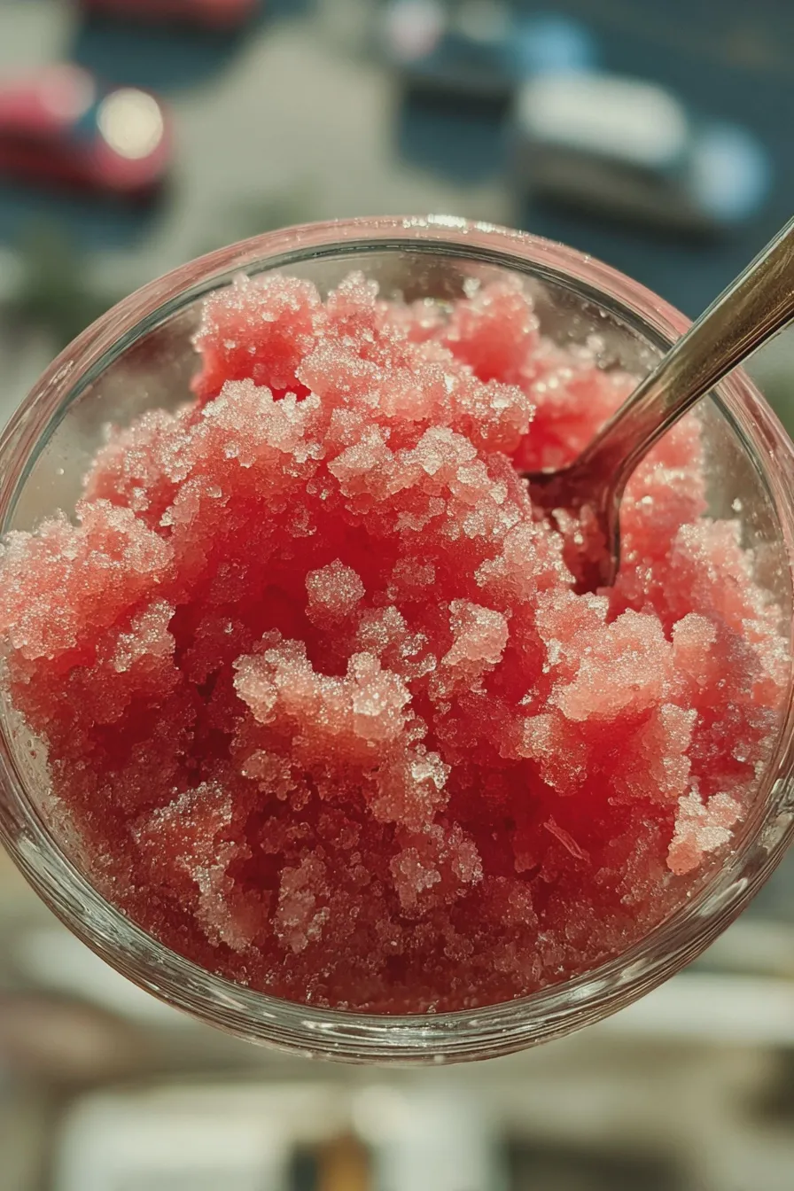 watermelon granita