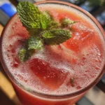 watermelon mint agua fresca