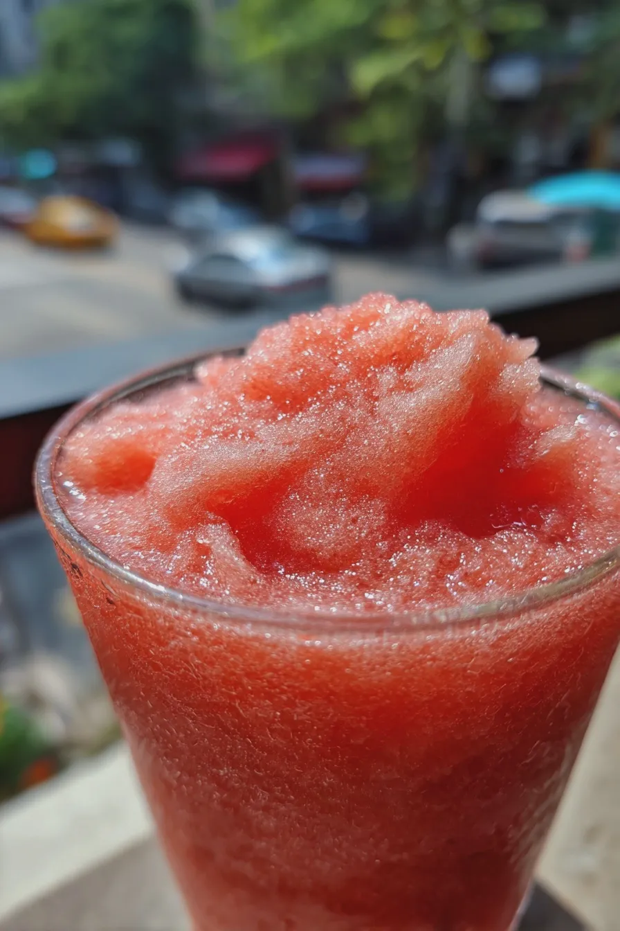 watermelon slushie