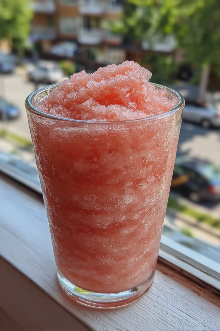 watermelon slushie