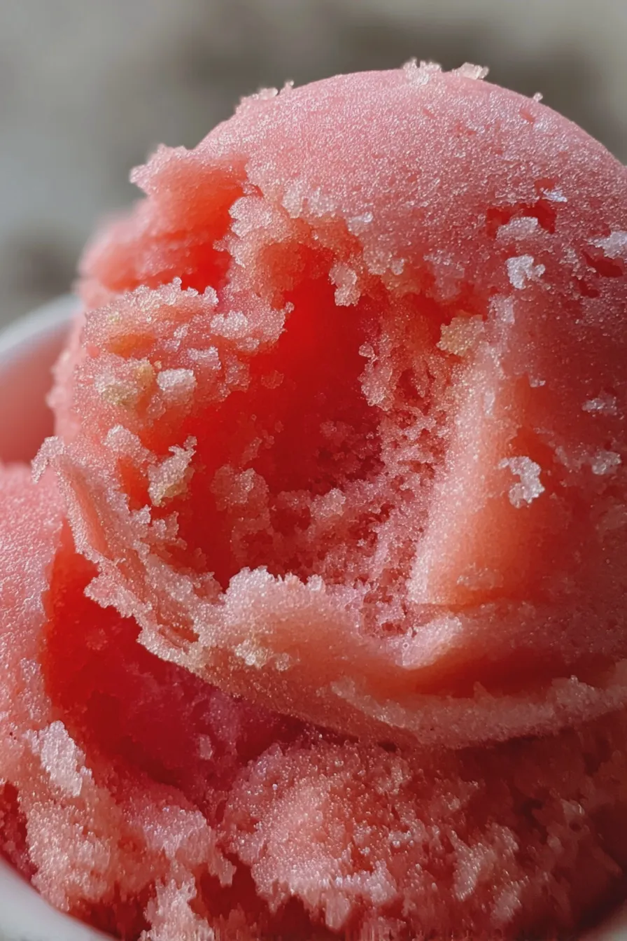 watermelon sorbet