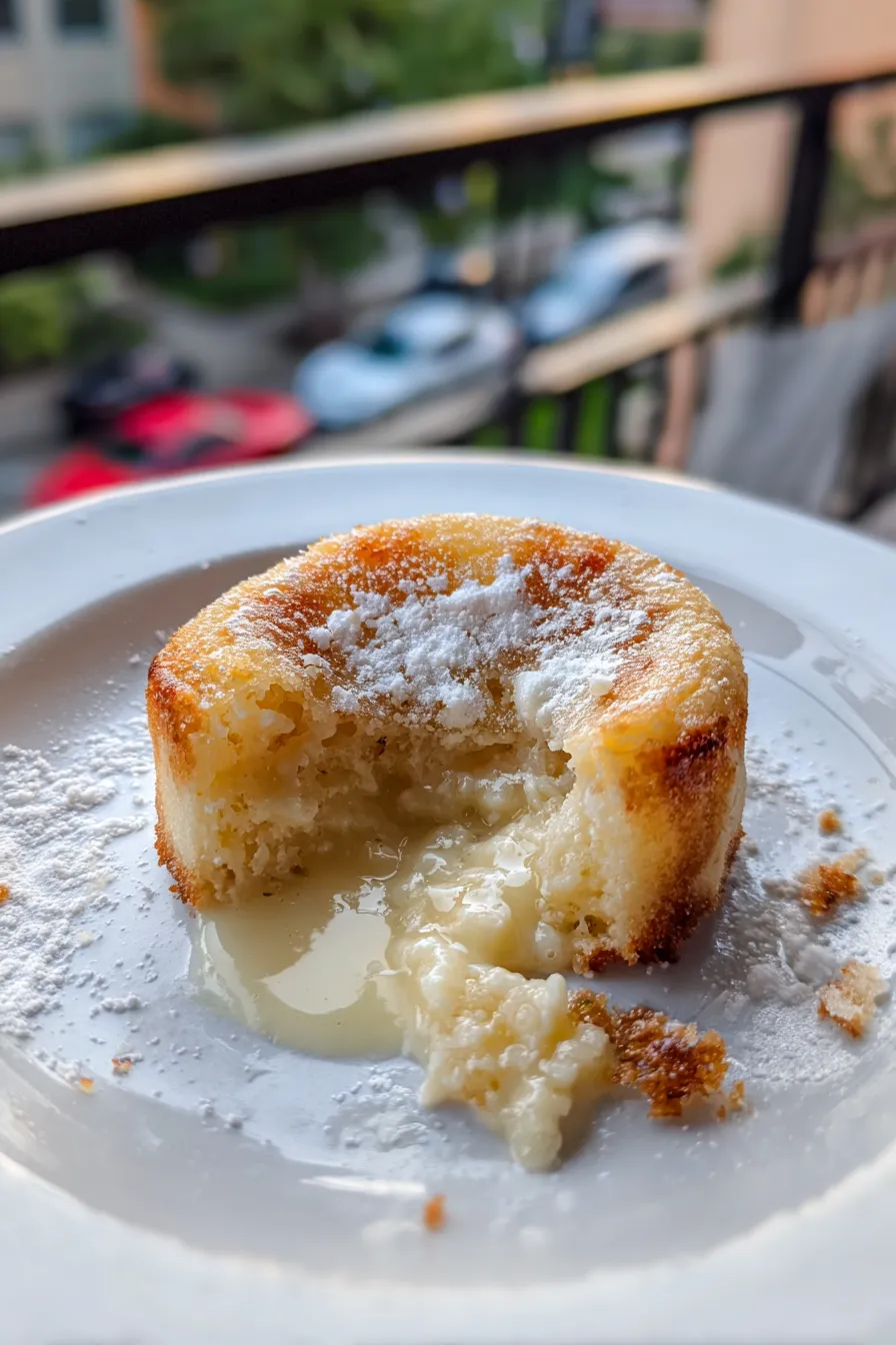 white chocolate lava cake