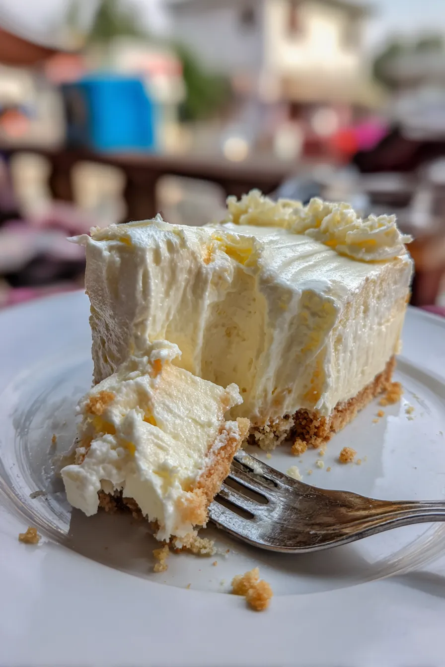 white chocolate mousse cake