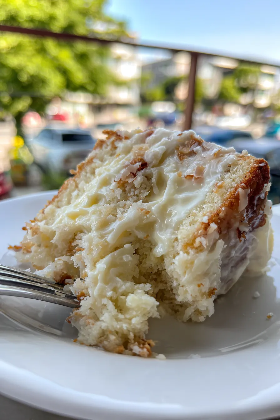 White German Chocolate Cake Recipe Easy and Delicious