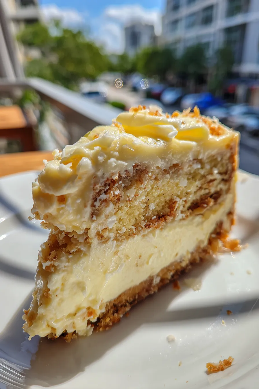 White German Chocolate Cake Cheesecake Recipe Creamy and Delicious