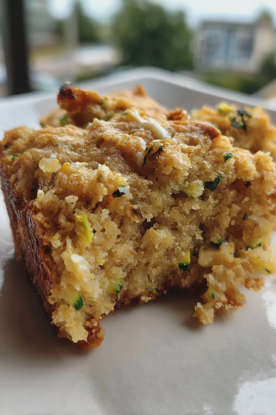 zucchini blondies