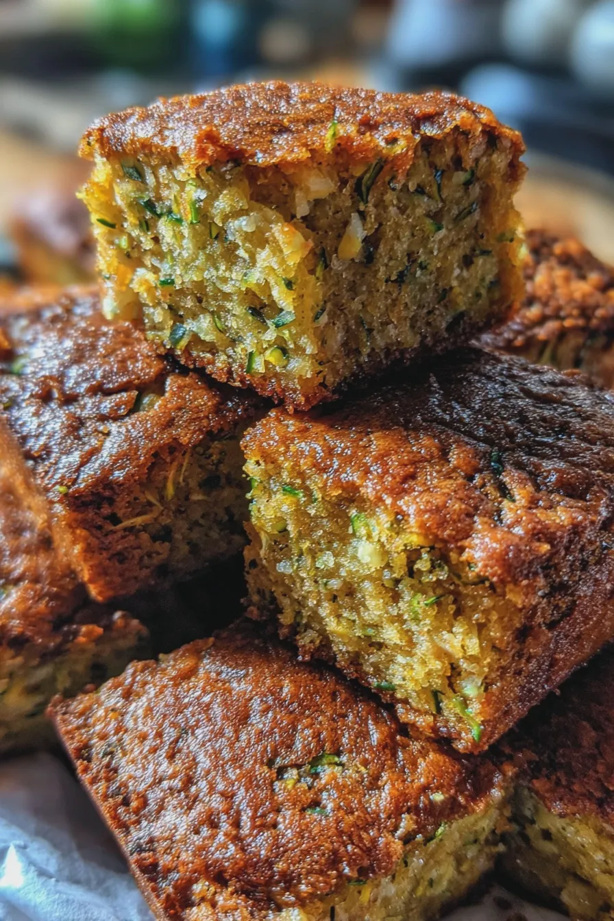 zucchini blondies