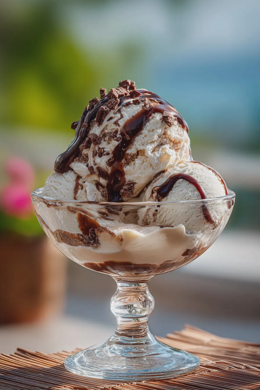 homemade ice cream