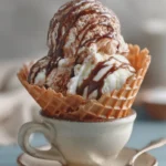 homemade ice cream