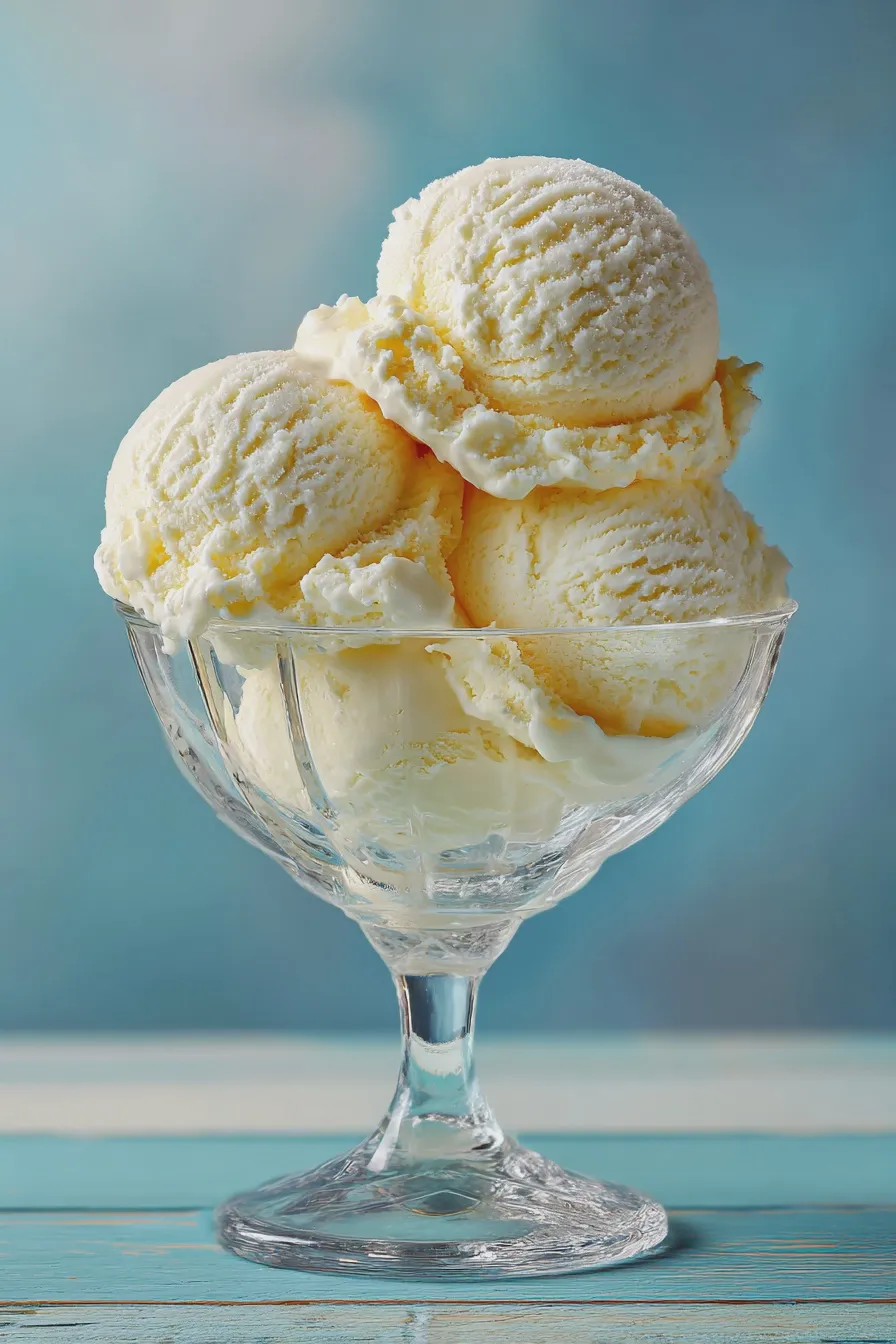 vanilla ice cream