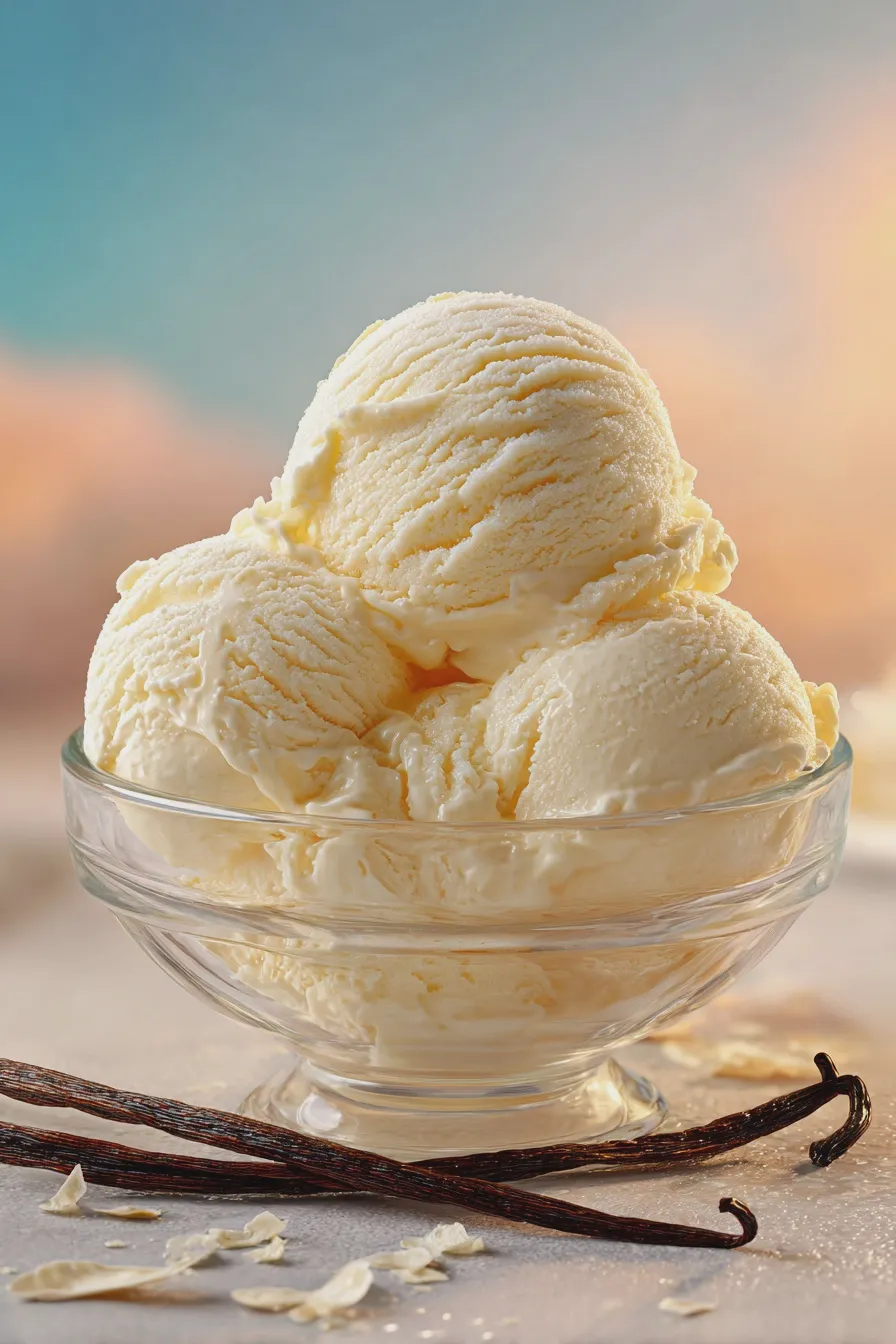 vanilla ice cream