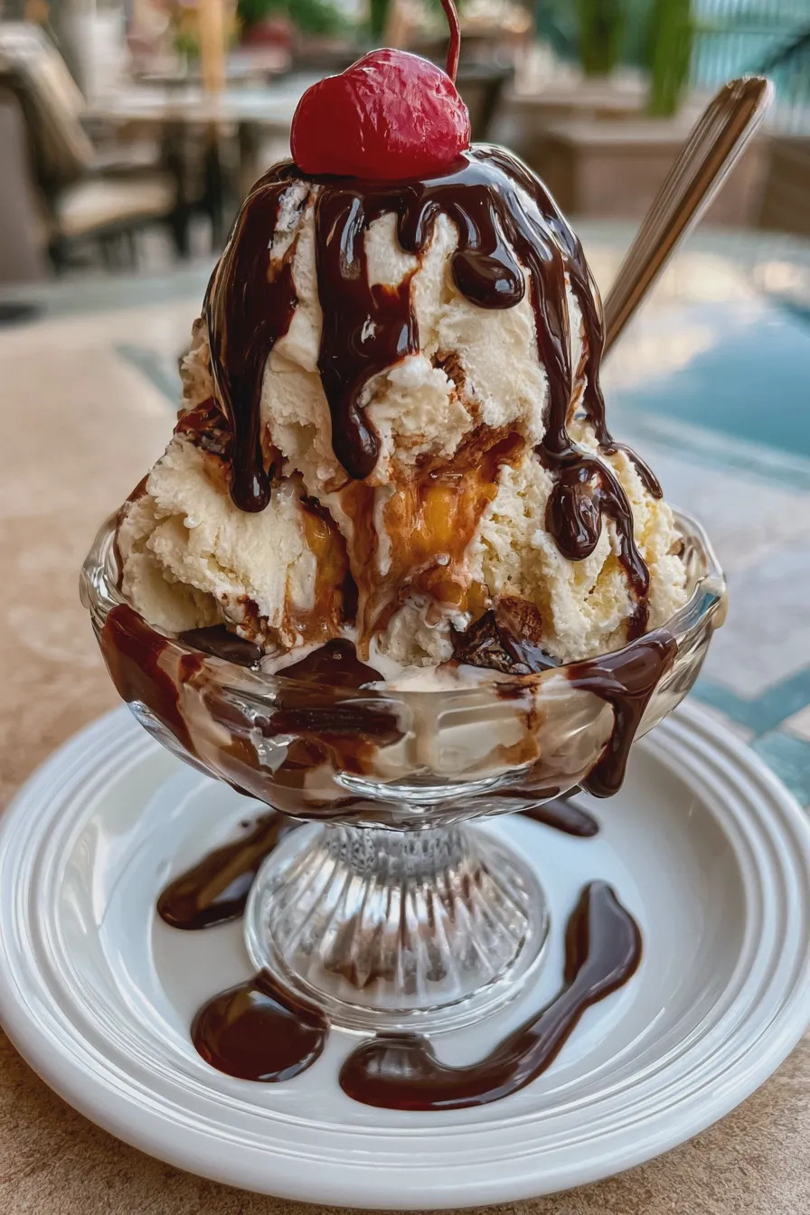 ice cream sundae