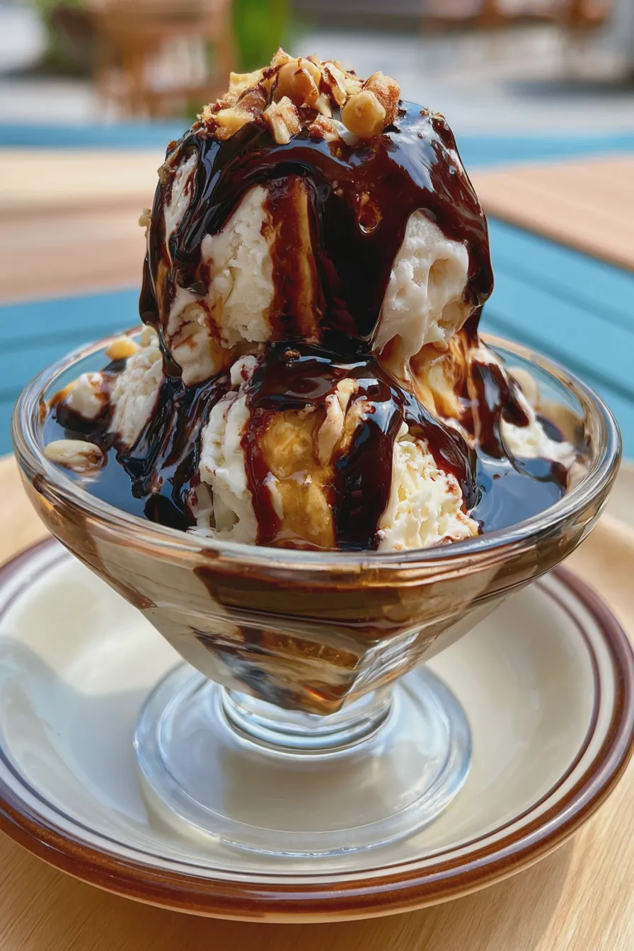 ice cream sundae