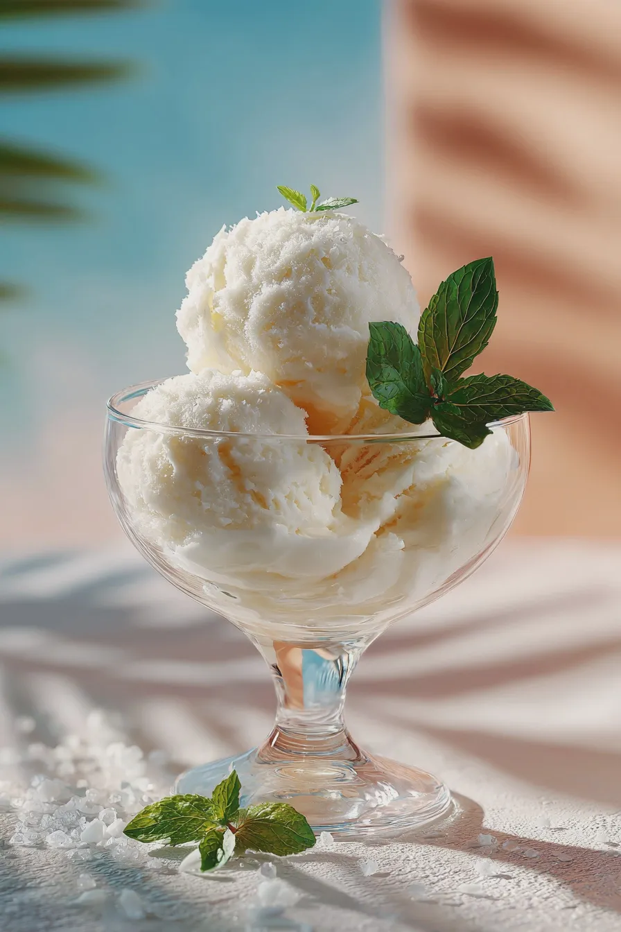 snow ice cream recipe