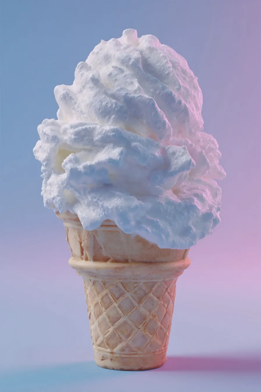 snow ice cream recipe