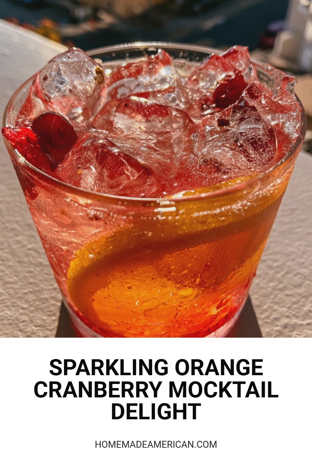 Orange Cranberry Mocktail Recipe 6 Orange Cranberry Mocktail Recipe Pinterest pin