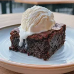 brownie with ice cream Recipe Easy Homemade 5 brownie with ice cream