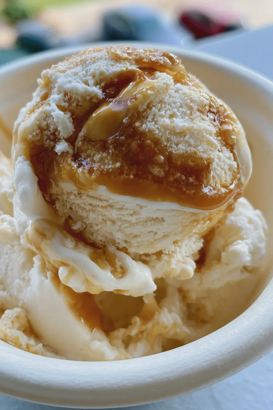 caramel ice cream