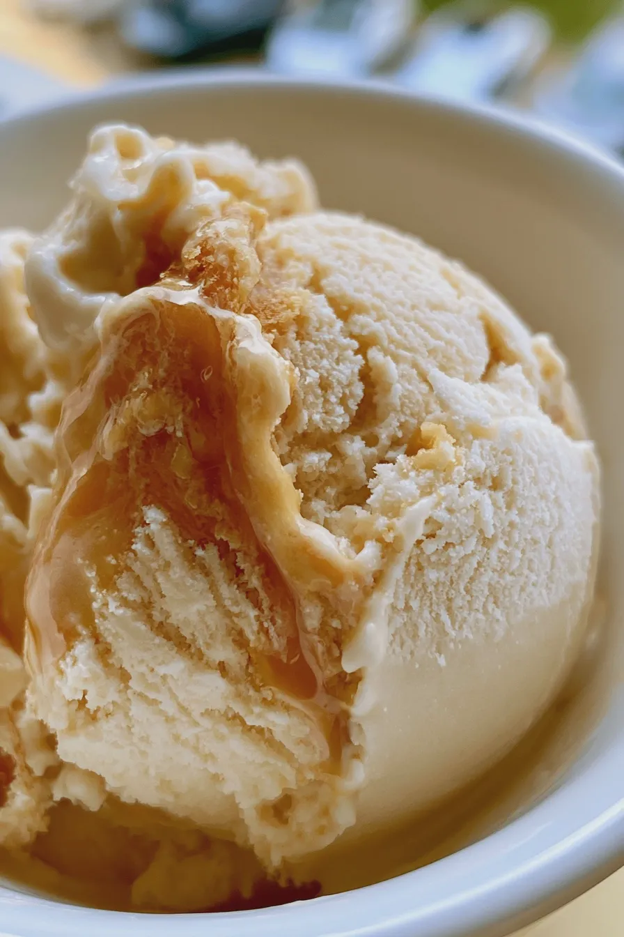 caramel ice cream
