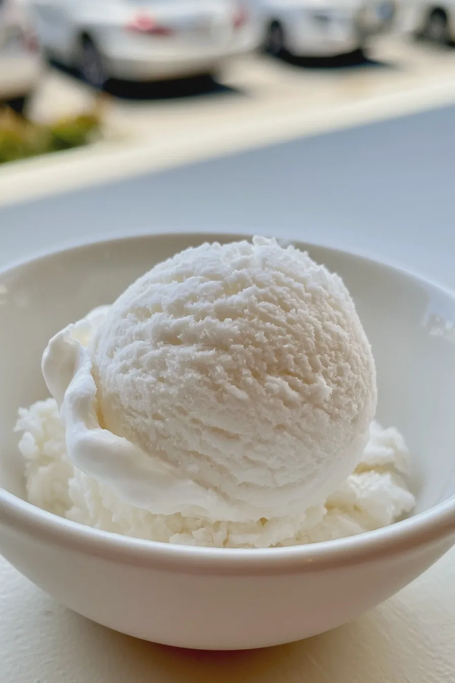 coconut ice cream recipe Homemade Easy 2 coconut ice cream recipe