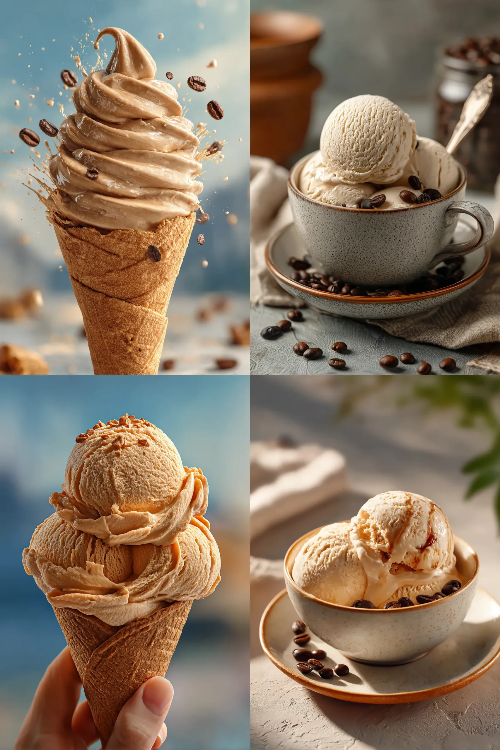 coffee ice cream