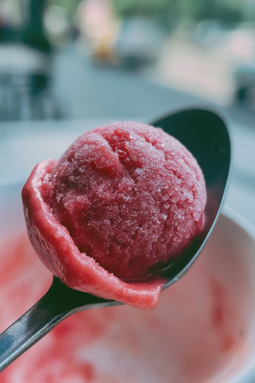 fruit ice cream