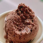 homemade chocolate ice cream