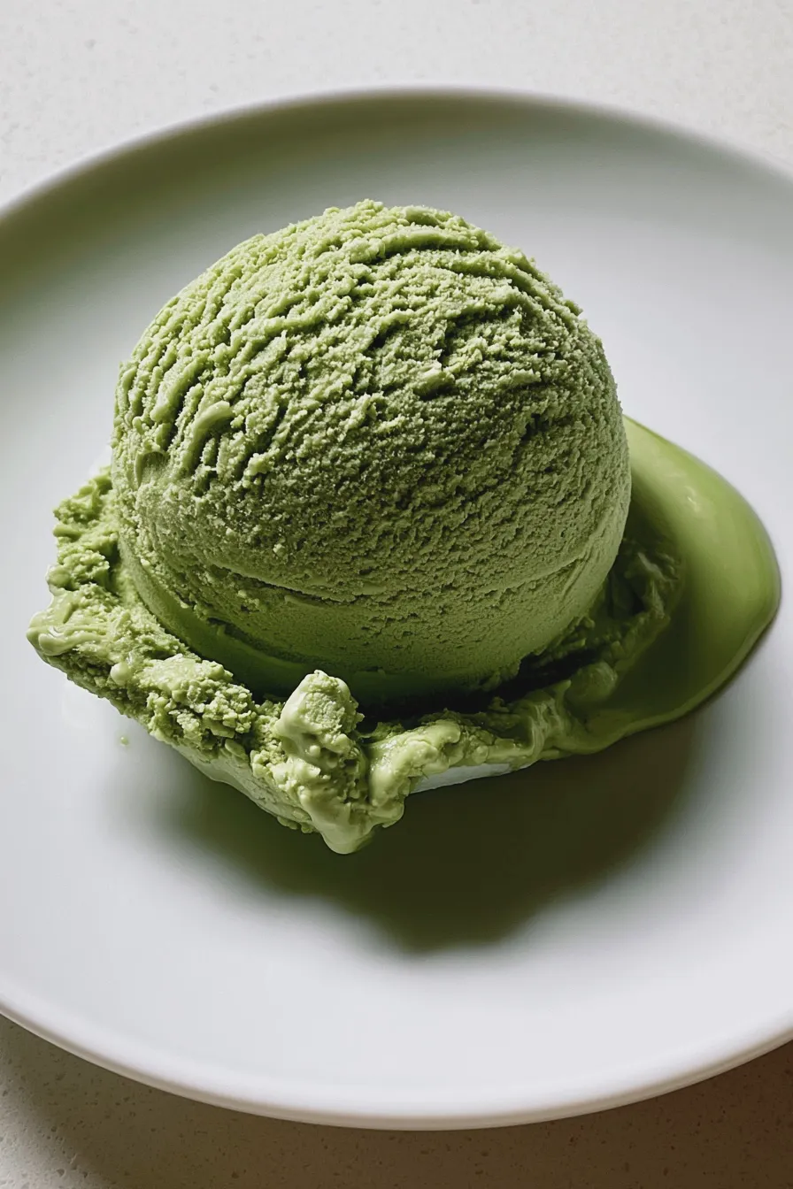 matcha ice cream