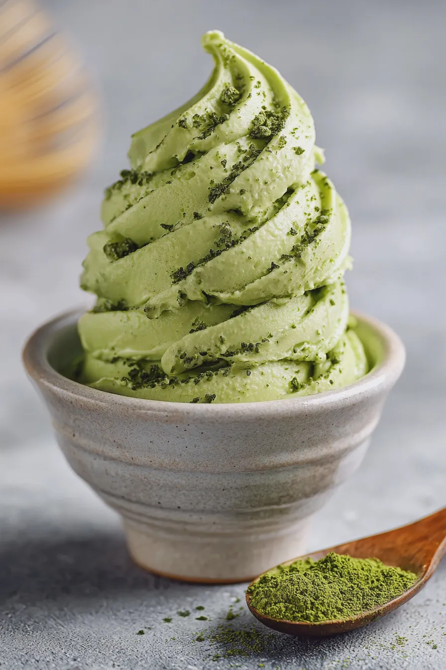 matcha ice cream